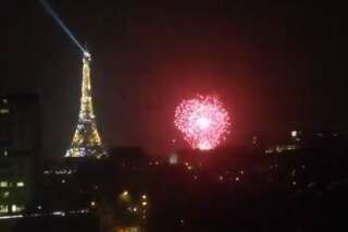 De nombreux Parisiens troublés par le feu d'artifice de 