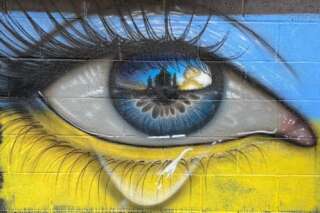Pour l'Ukraine, le monde du street art s'est mobilisé en dessin - PHOTOS