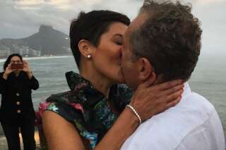 Cristina Córdula célèbre son mariage pour la troisième fois à Rio