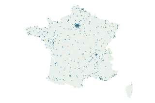 La carte des meilleurs lycées en France en 2022 avec 100% de réussite au bac
