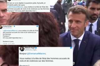 Violences sexuelles: Avec sa question à Macron, Laura a galvanisé les militants