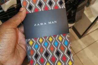 Zara retire du marché cette paire de chaussettes accusée d'appropriation culturelle