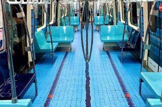 Le nouveau look du métro de Taïwan lui donne des airs de piscine