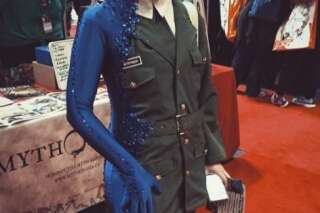 Au Comic Con de New York, sa tenue n'est pas passée inaperçue