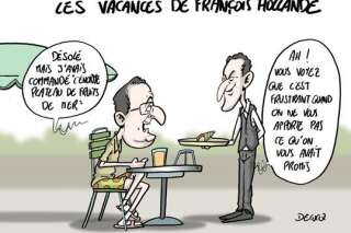 Hollande part en vacances