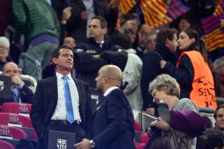 Valls et Hidalgo ont fait le déplacement au Camp Nou pour Barça-PSG