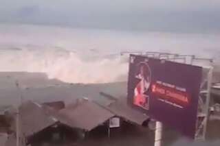 Les images du tsunami en Indonésie, qui a ravagé les côtes des Célèbes