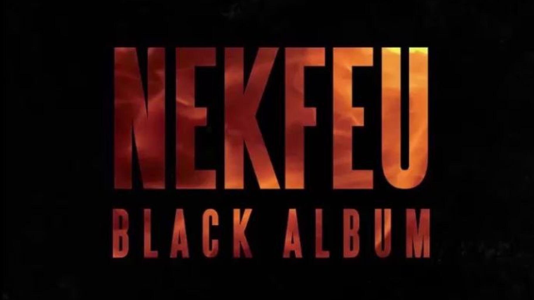 Le controversé Black Album de Nekfeu enregistré en 2011 fuite sur internet