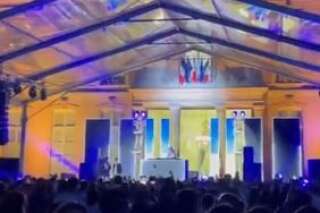 Fête de la Musique: La DJ ukrainienne Xenia transforme la cour de l'Élysée en rave party