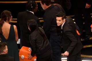 Rami Malek est tombé de scène après avoir reçu son Oscar