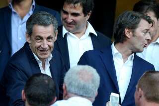 Troyes bat Lorient en barrage de Ligue 1 sous les yeux de Nicolas Sarkozy