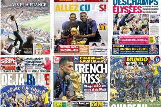 La France championne du Monde: comment la presse étrangère a salué le sacre des Bleus