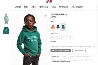 H&M fait porter un sweat à message à un enfant noir et les internautes s'enflamment