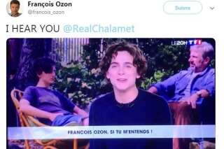Timothée Chalamet rêve de travailler avec François Ozon... qui lui répond de suite