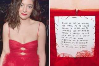 Grammy Awards 2018: Lorde avait un message d'espoir à partager et l'a cousu dans son dos