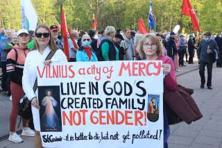 En Lituanie, les unions civiles de même sexe engendrent des manifestations