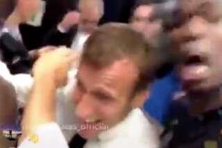 La France est championne du monde: Emmanuel Macron était déchaîné dans le vestiaire des Bleus