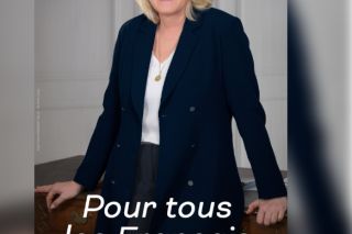 Marine Le Pen efface même son prénom de ses affiches (et ce n'est pas un hasard)