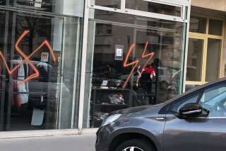 À Lyon, des croix gammées et des insultes racistes taguées sur des commerces