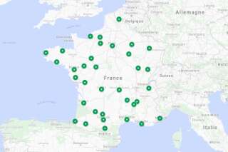 La carte des rassemblements contre l'antisémitisme dans toute la France