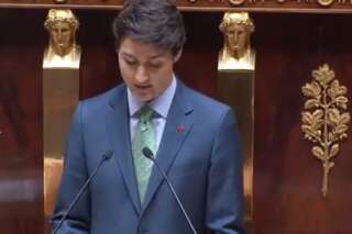 À l'Assemblée, Justin Trudeau parle libre-échange, Décathlon et calissons