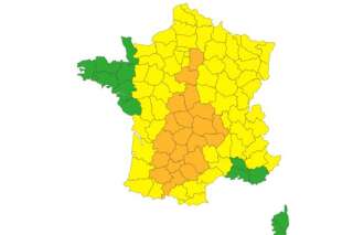 Orages: 20 départements en alerte orange du Sud-Ouest à l'Auvergne
