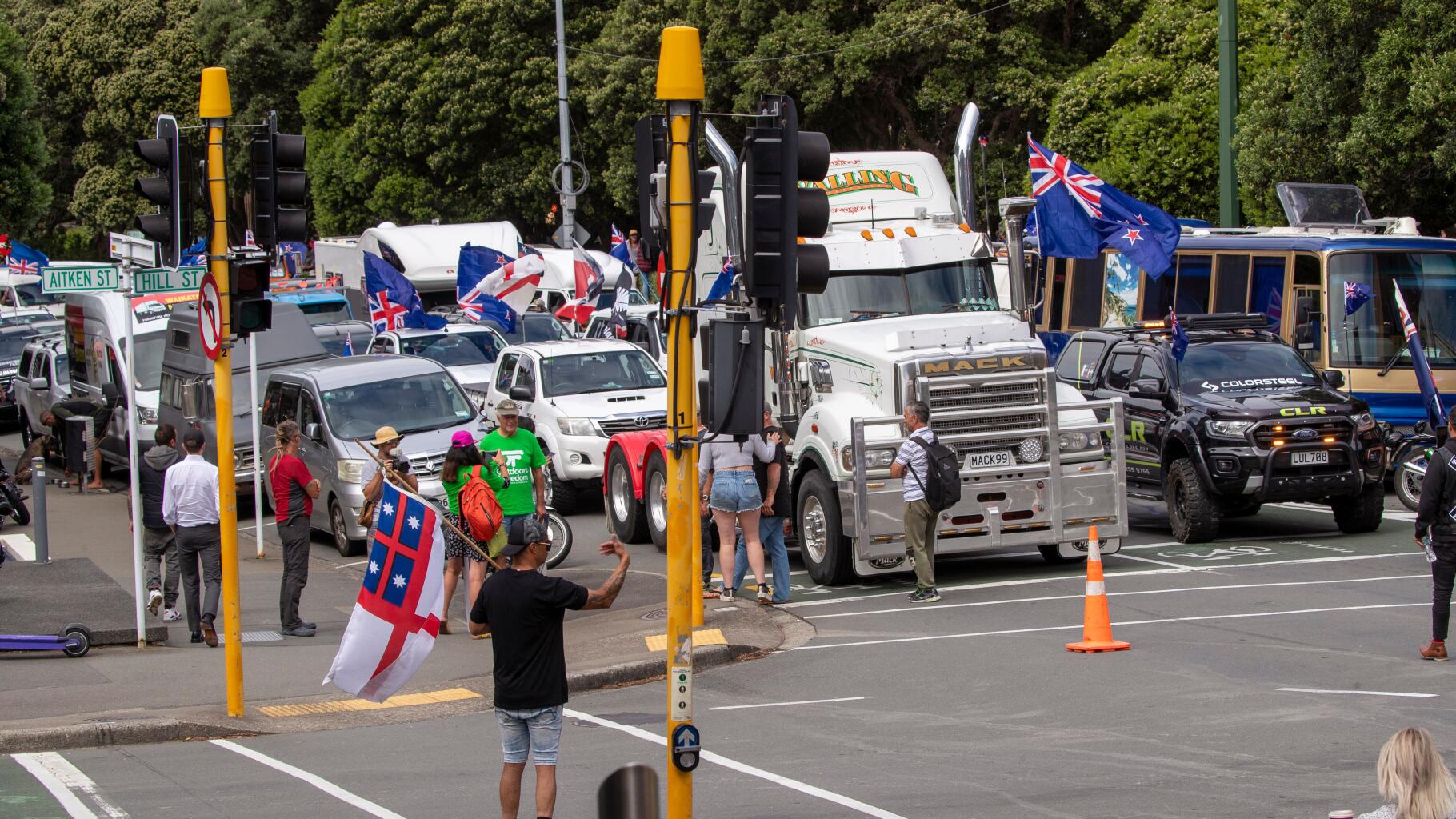 After Canada, the Freedom Caravan took place in New Zealand