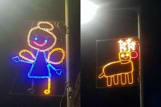 Les décorations de Noël de ce village écossais ont été dessinées par les enfants