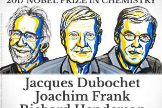 Le prix Nobel de chimie 2017 décerné à Jacques Dubochet, Joachim Frank et Richard Henderson pour la cryo-microscopie électronique