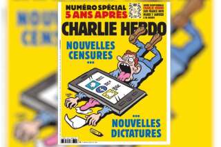 Charlie Hebdo pour son numéro anniversaire de l'attentat tacle les 