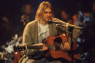 La guitare de Kurt Cobain sur 
