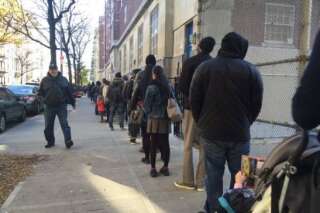 De longues files d'attente devant les bureaux de vote aux États-Unis