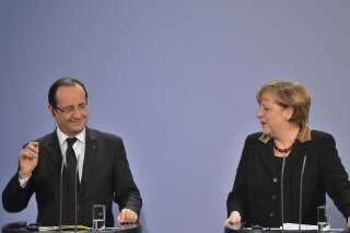 Hollande et Merkel: 