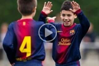 VIDÉO. Les futures stars du FC Barcelone marchent dans les pas de Messi, Xavi et Iniesta