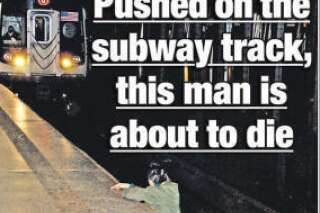 À New York, un homme poussé sur un quai de métro meurt : le New York Post en fait sa Une et suscite l'indignation