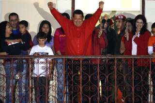 Présidentielle au Venezuela: Hugo Chavez réélu avec 54,42% des voix, contre 44,97% à Henrique Capriles