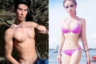 PHOTOS. Valeria Lukyanova, la Barbie humaine, répond à Justin Jedlica, le Ken en chair et en os