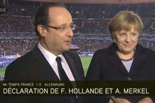 VIDÉO. Budget UE: Hollande dévoile sa tactique anti-Merkel à la mi-temps
