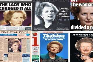 PHOTOS. Mort de Margaret Thatcher: la presse britannique rend hommage à une personnalité clivante
