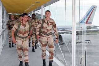 PHOTOS. Mali: les premiers soldats de retour en France