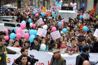 Mariage gay: partisans et opposants défilent dans le calme à Lille, Bordeaux, Nancy, Reims et au Mans