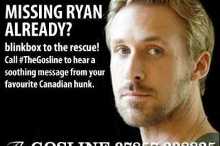 VIDÉOS. Ryan Gosling: une hotline ouverte pour les fans de l'acteur