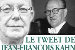 Le tweet de Jean-François Kahn - François Hollande comme Guy Mollet?