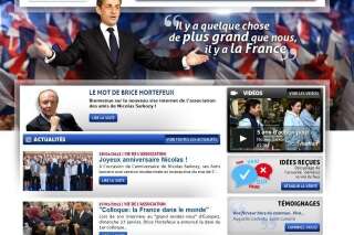 Amis de Nicolas Sarkozy: un nouveau site de campagne et quelques oublis