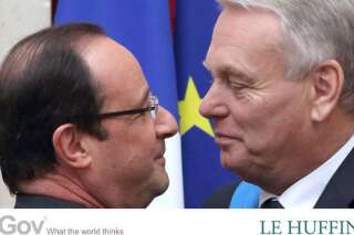 EXCLUSIF: Florange plombe la popularité de Hollande et Ayrault (Baromètre YouGov - Le HuffPost)