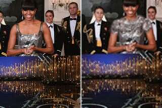 PHOTOS. Oscars: Michelle Obama rhabillée par l'Iran pendant la cérémonie