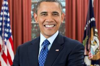 PHOTOS. Portrait officiel d'Obama: un grand sourire du président américain pour le second mandat