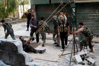 PHOTOS. Syrie: les armes artisanales des rebelles face à l'armée de Bachar al-Assad