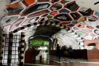 PHOTOS. Les stations de métro les plus originales à travers le monde