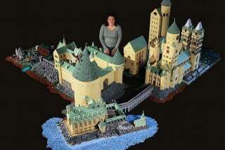 PHOTOS. Harry Potter: elle construit le château de Poudlard avec 400.000 briques de Lego